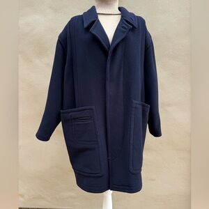 Men’s VINTAGE CERUTTI Italy wool Thick Overcoat Coat Sz XL/XXL Price Firm!